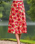 Peggy Cotton Floral Skirt